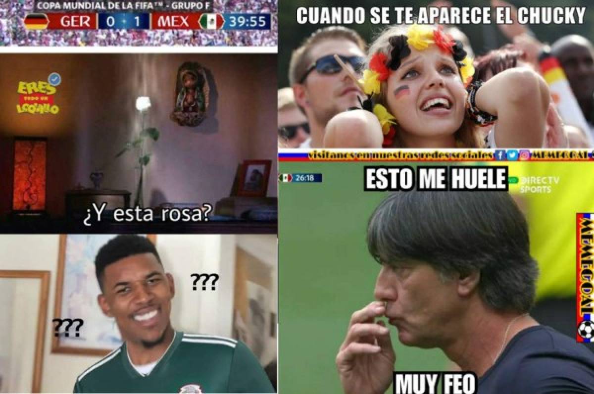 Explotan las redes sociales con los memes del triunfo de México sobre Alemania en el Mundial