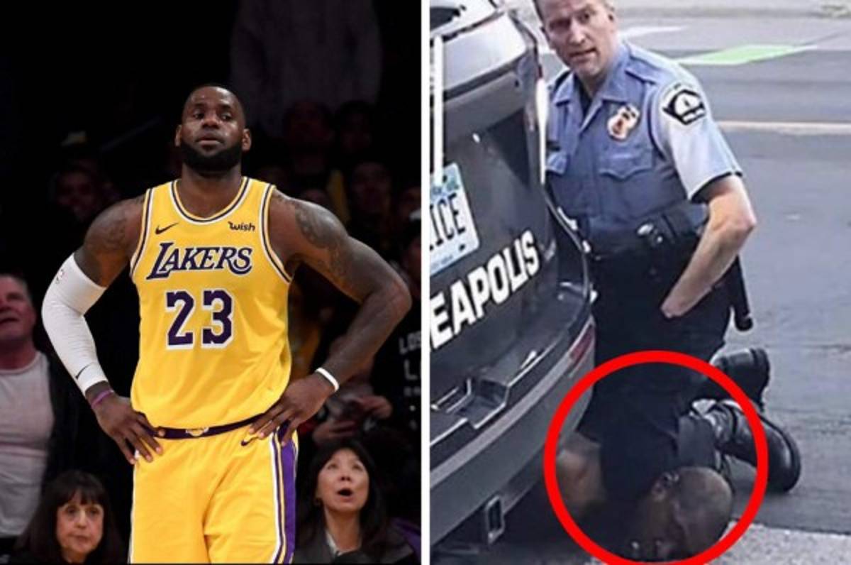 LeBron James y otros atletas indignados por muerte de afroamericano arrestado