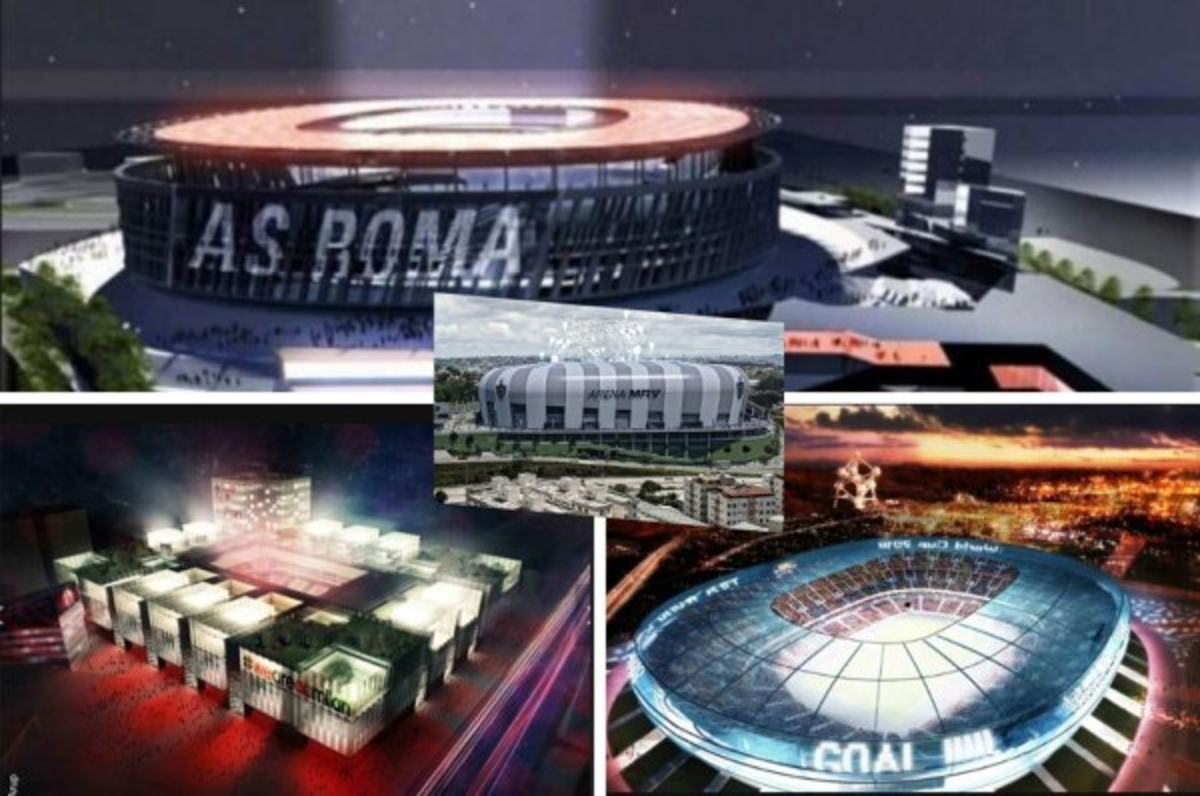 Lucen como naves espaciales: Así serán los estadios del futuro, uno ubicado en Concacaf  