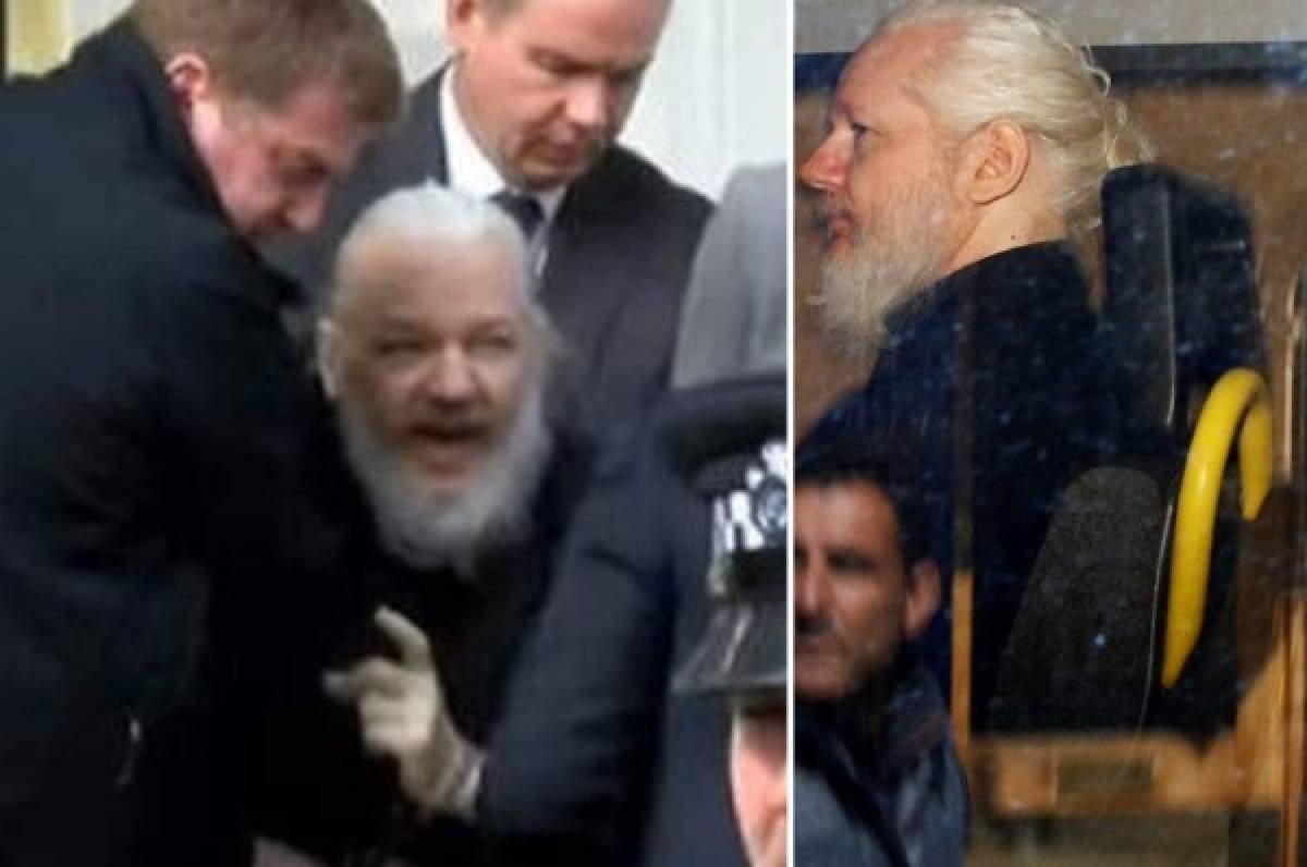 Julian Assange, fundador de WikiLeaks, arrestado por la policía en Londres
