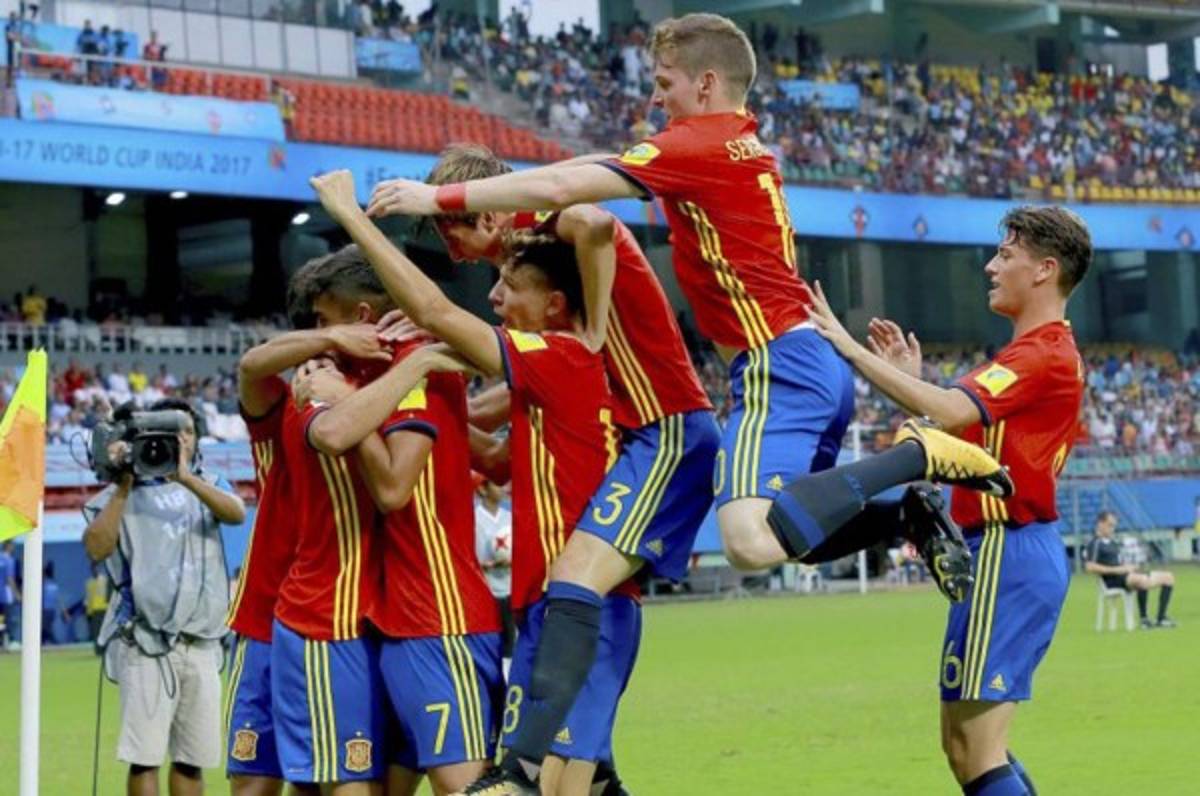 España sepulta a Irán y se clasifica a semifinales del Mundial Sub-17 de la India
