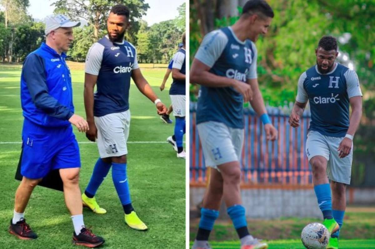 Jorge Benguché se integró a la Selección de Honduras y realiza su primer entrenamiento