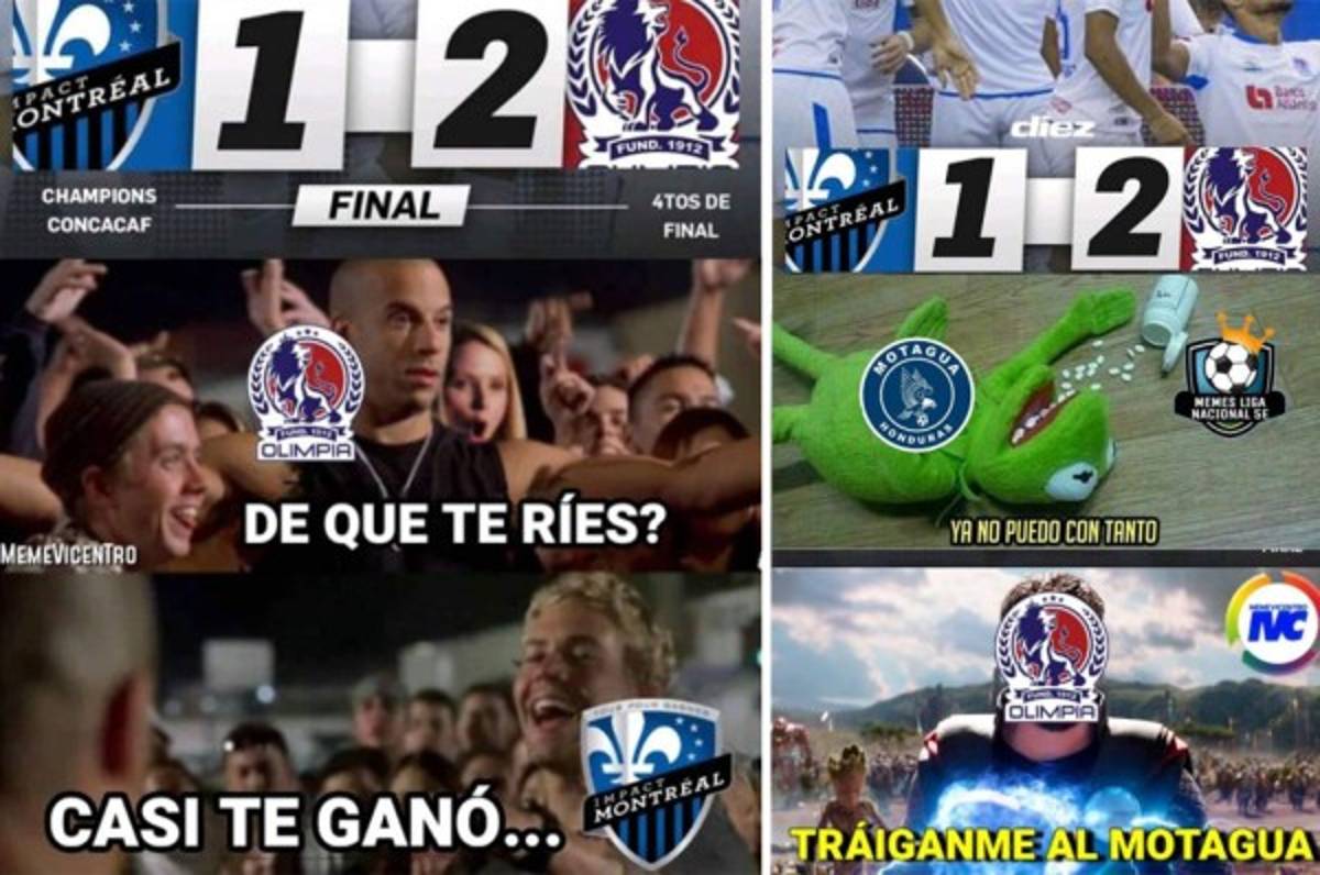 ¿Por qué contra Motagua? Olimpia gana a Impact Montreal y despedazan con memes a las águilas