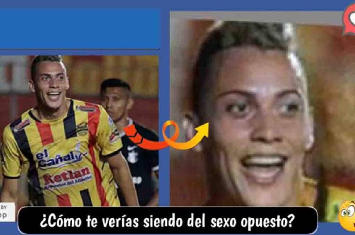 Así se verían los jugadores de la Liga Nacional si fueran del sexo opuesto