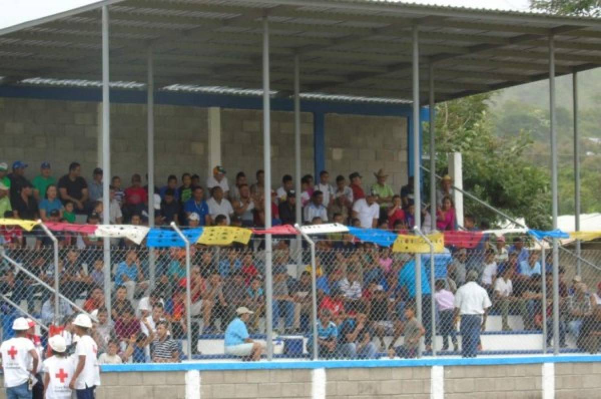 ¡Belleza! Así es el nuevo estadio de Teupasenti en El Paraíso