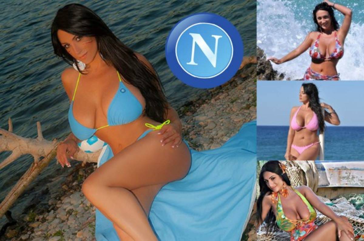 ¡EXPLOSIVA! Marika Fruscio, la sexi aficionada del Napoli que tiene de cabeza a la Serie A