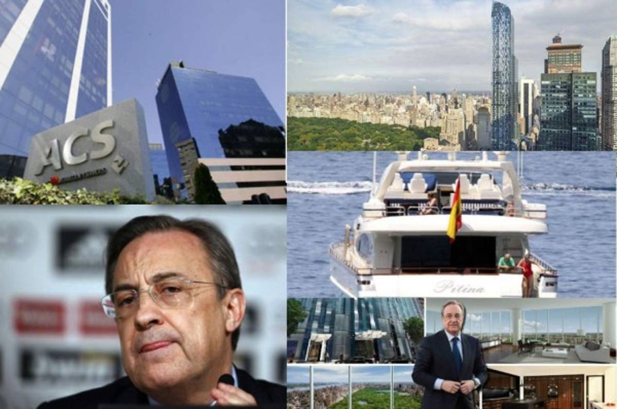 Así gana y gasta sus millones Florentino Pérez, presidente del Real Madrid