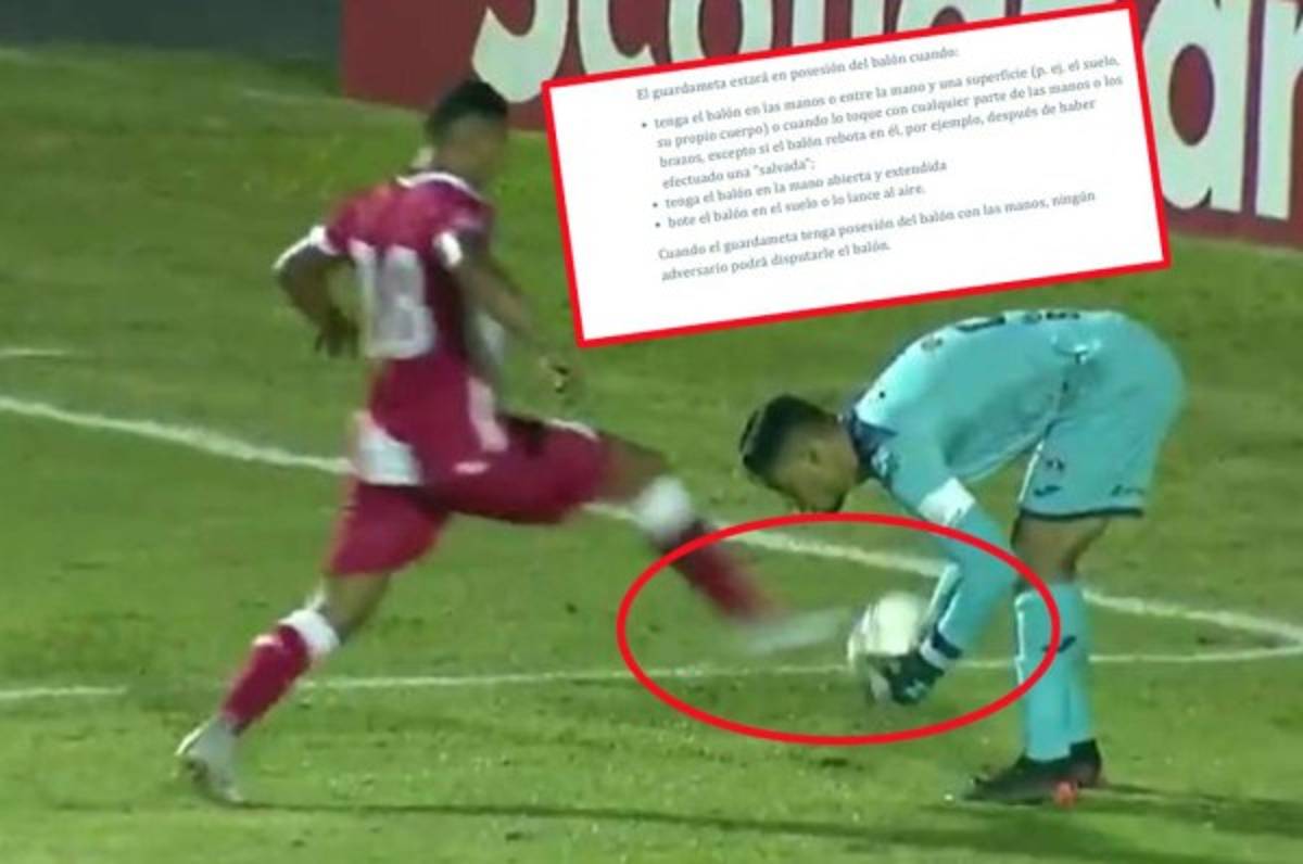 ¿Qué dice el reglamento? El grave error del árbitro tico Keylor Herrera que perjudicó a Motagua