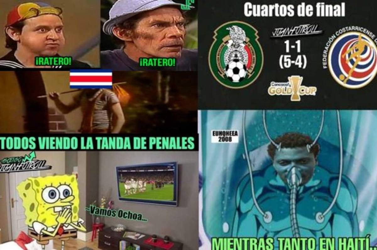 Los otros memes donde destrozan a México por su casi eliminación de la Copa Oro