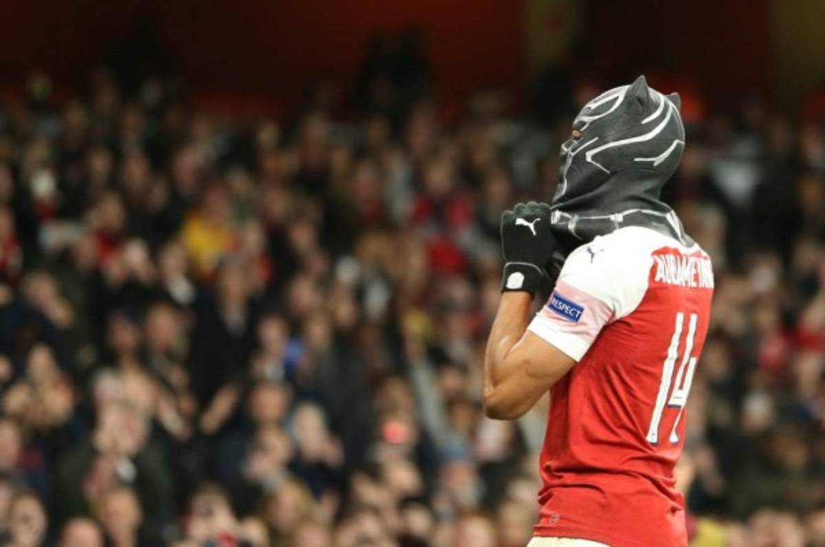 ¡A lo Alberth Elis! Aubameyang celebra triunfo del Arsenal al estilo del hondureño