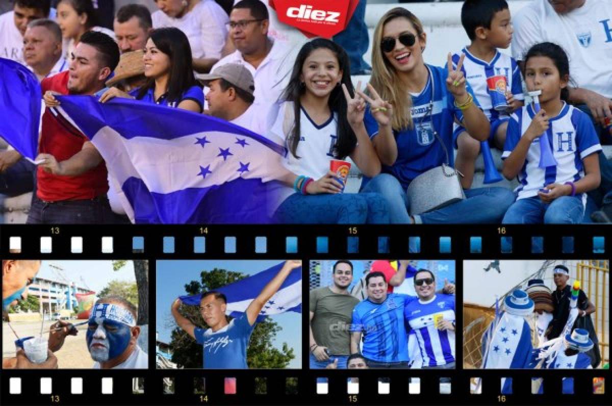 La selección de Honduras recibe otra vez el cariño y calor del estadio Olímpico