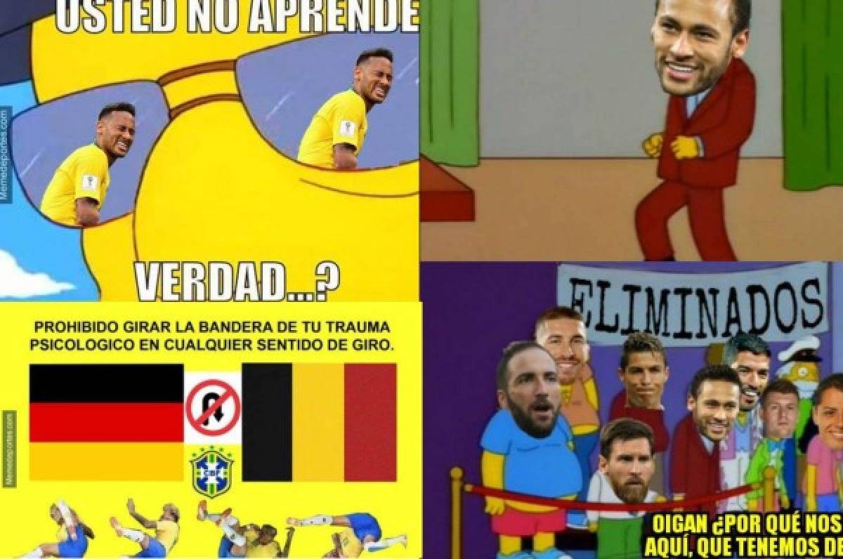 Más memes: Siguen las burlas contra Neymar y Brasil por la eliminación del Mundial