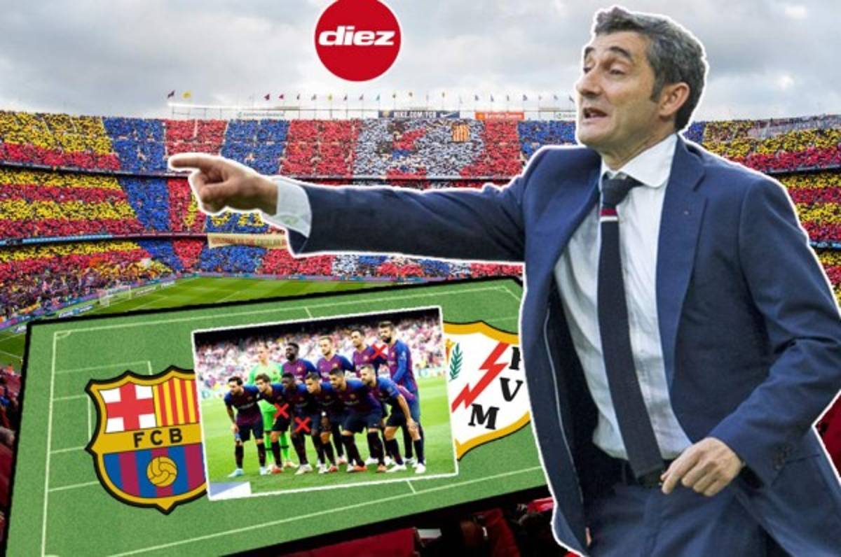 La alineación del Barcelona para enfrentar al Rayo... ¡pensando en la Champions!