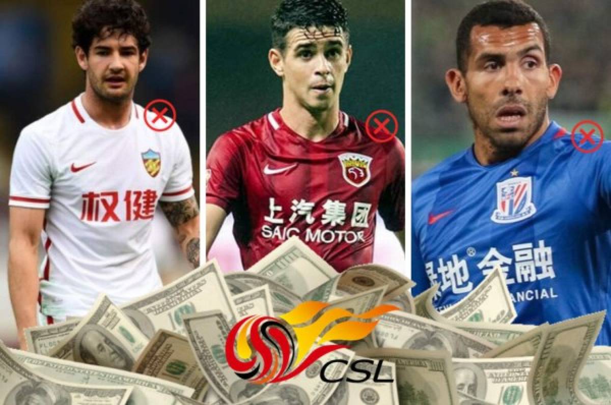 Solo por dinero: Los 10 jugadores que fracasaron en el fútbol de China