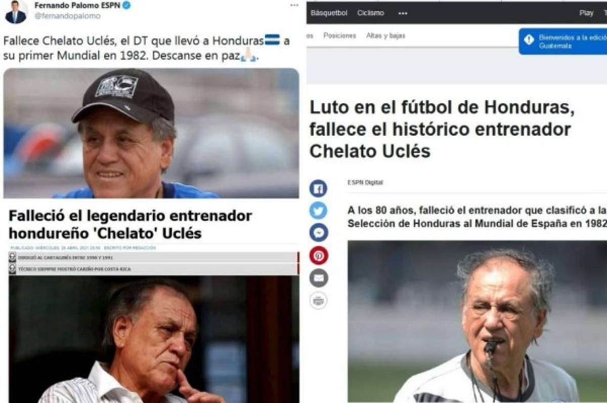 Impacto mundial por la muerte de Chelato Uclés: Lo que dicen los medios internacionales