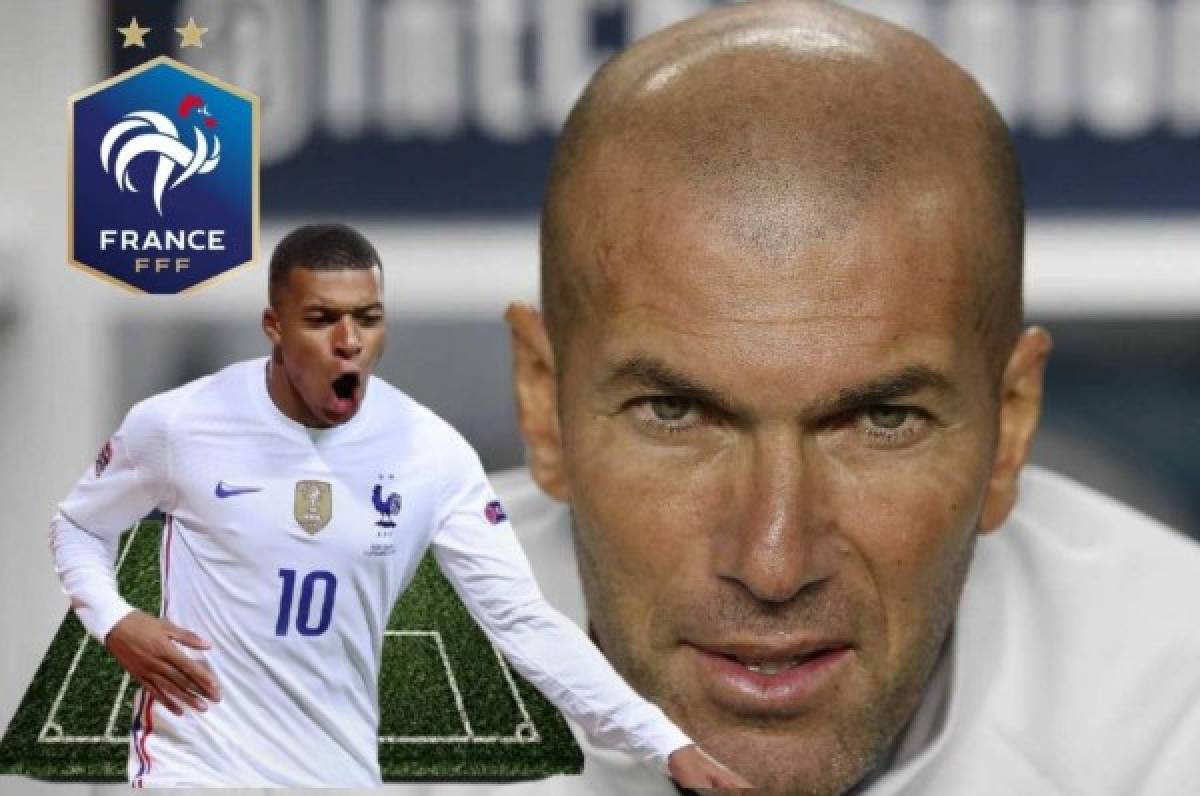 El poderoso 11 con el que sueña Zidane como entrenador de la selección de Francia en 2023