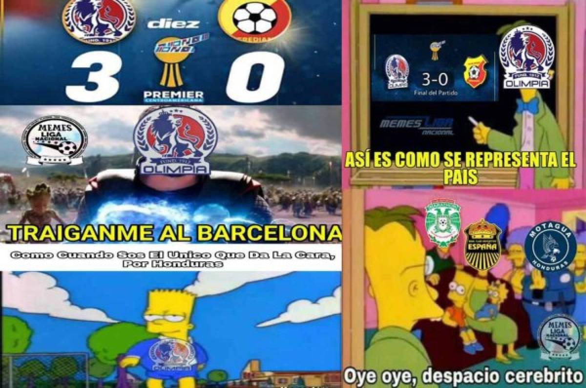 Olimpia, la víctima favorita de los memes en el arranque de la Copa Premier Centroamericana