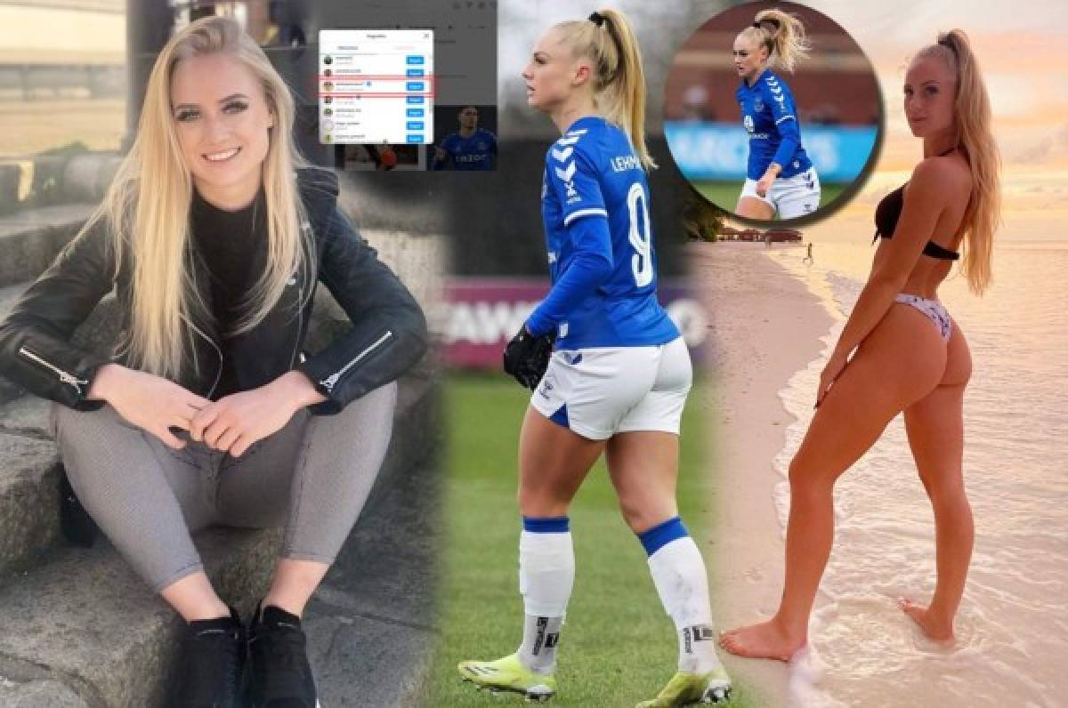 Alisha Lehmann, la nueva crack del Everton femenino que cautivó a James... ¡pero hay un detalle!