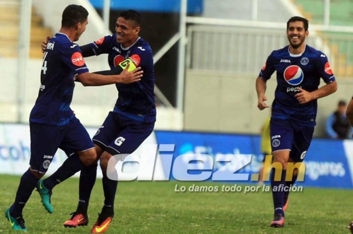 Motagua saca un triunfo fácil ante un anémico Marathón