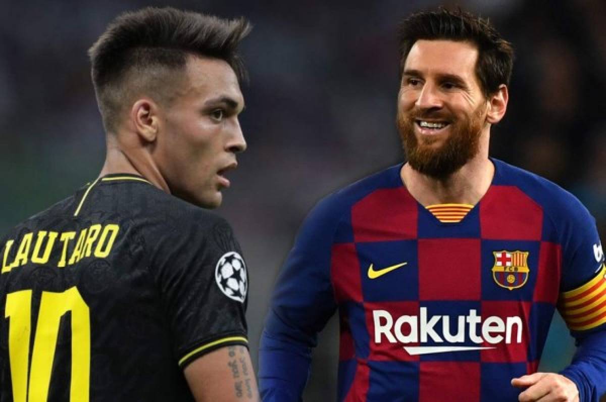 Advierten a Lautaro Martínez sobre jugar con Messi en el Barça: ''Es complicado, uno piensa que es fácil''