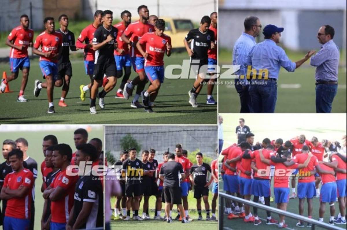 FOTOS: Tres caras nuevas en Olimpia, una renovación y descartan a un exReal España