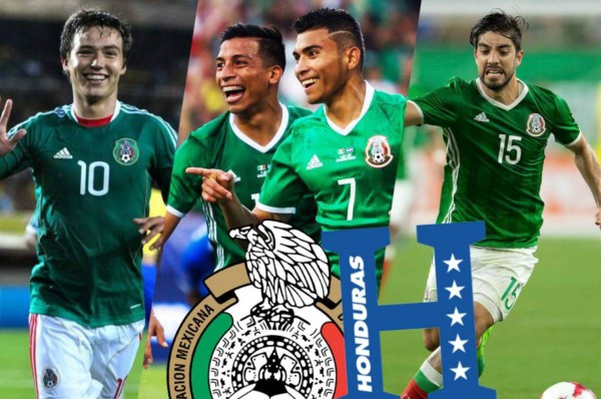 Los futbolistas mexicanos de los que Honduras debe tener mucho cuidado