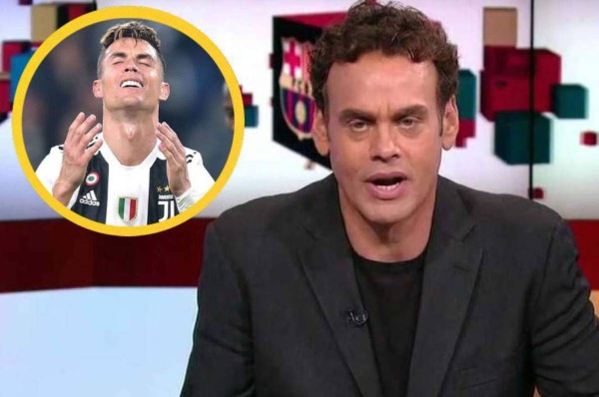 El dardo de David Faitelson a Cristiano tras la eliminación de la Juventus en Champions   
