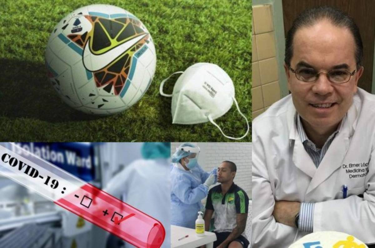 El blog de Elmer López: El Covid-19 en el fútbol de Liga Nacional de Honduras y la prueba que deberá hacer antes de cada jornada