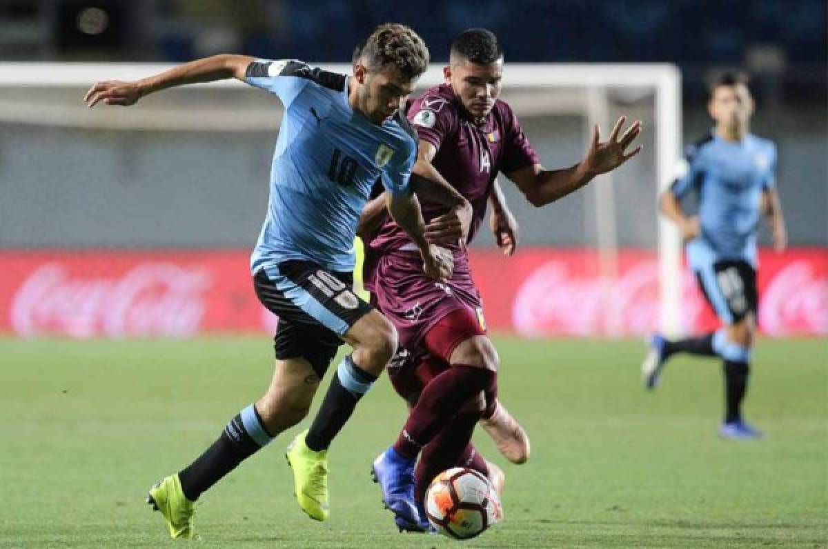 Fabián Coito y Uruguay empatan con Venezuela en intenso duelo del Sudamericano Sub-20