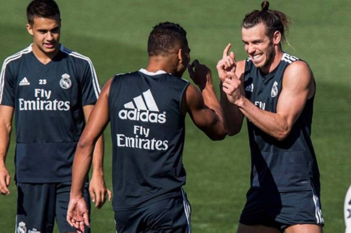 ¡Recuperado! Bale entrena con normalidad y apunta contra el Alavés
