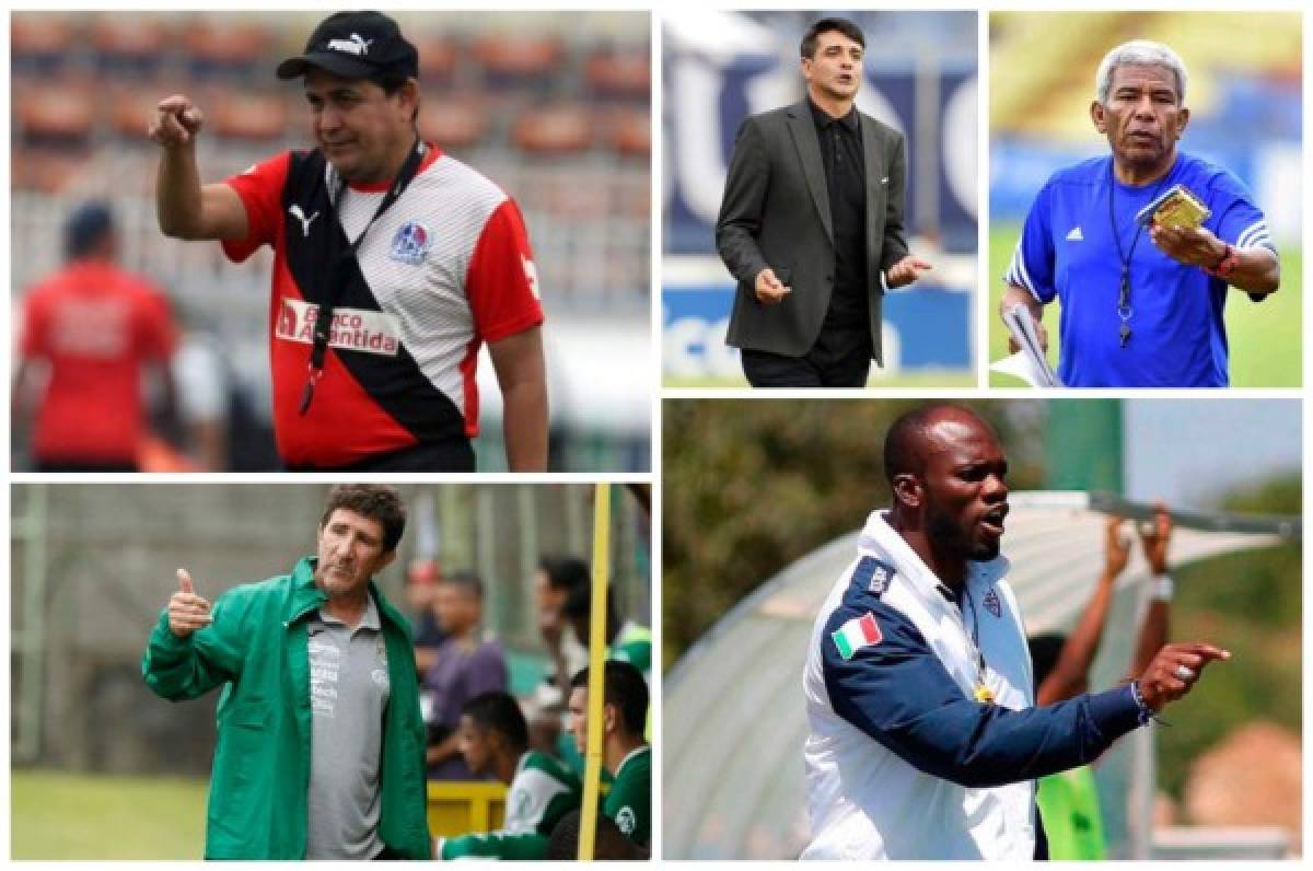 Los técnicos hondureños rechazados para dirigir la Selección Nacional
