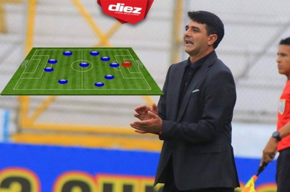 El 11 con el que Diego Vázquez buscaría darle a Motagua la Copa 14