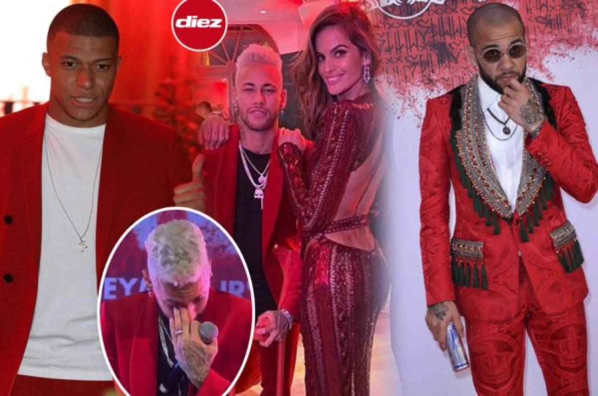 Fotos: El fiestón Neymar por su cumpleaños... ¡y en muletas!