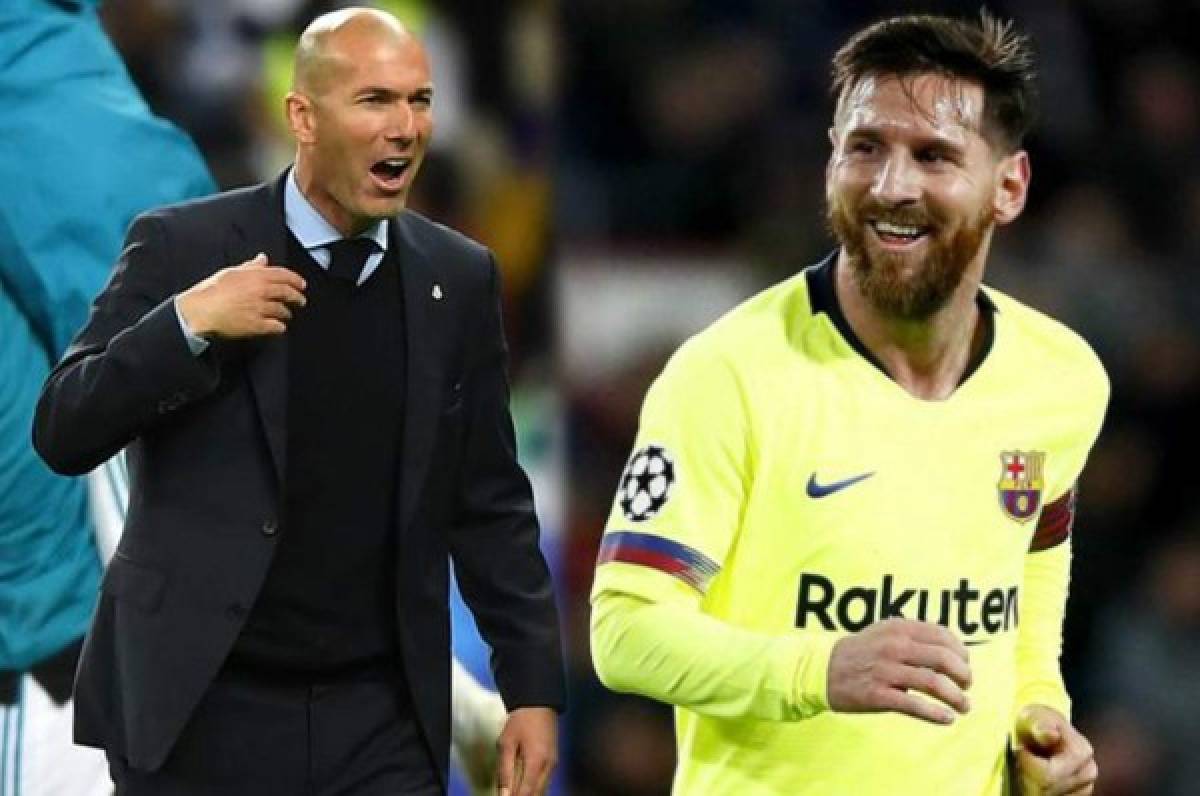 ¡Juntos! La sorpresiva foto de Zidane con Messi que recorre el mundo