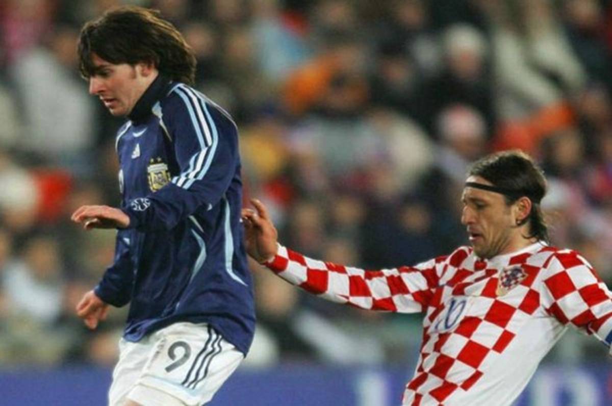 Messi se estrenó ante Croacia como goleador con la selección mayor