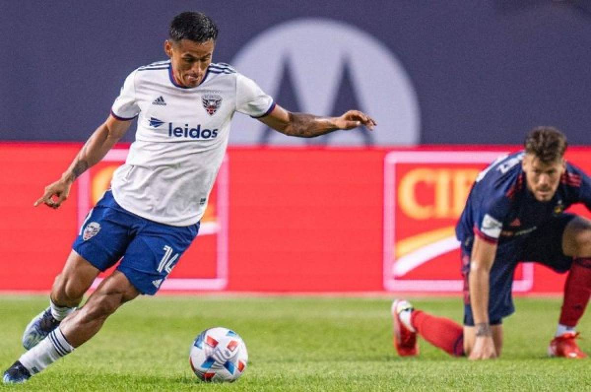 Andy Najar fue titular y DC United se queda fuera de playoffs tras decirle que no a la Selección de Honduras