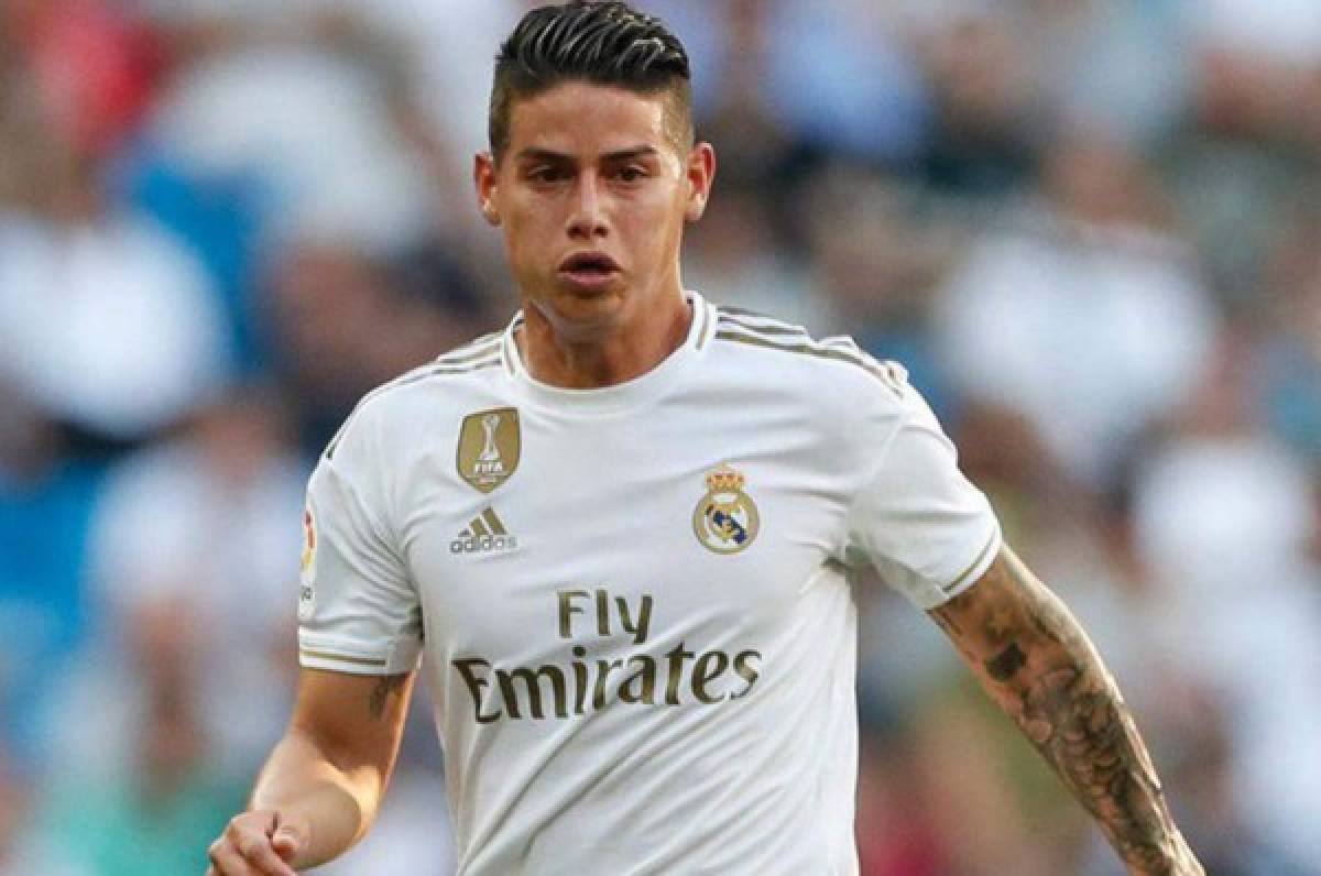 Parte médico: Real Madrid confirma la lesión de James Rodríguez en el sóleo