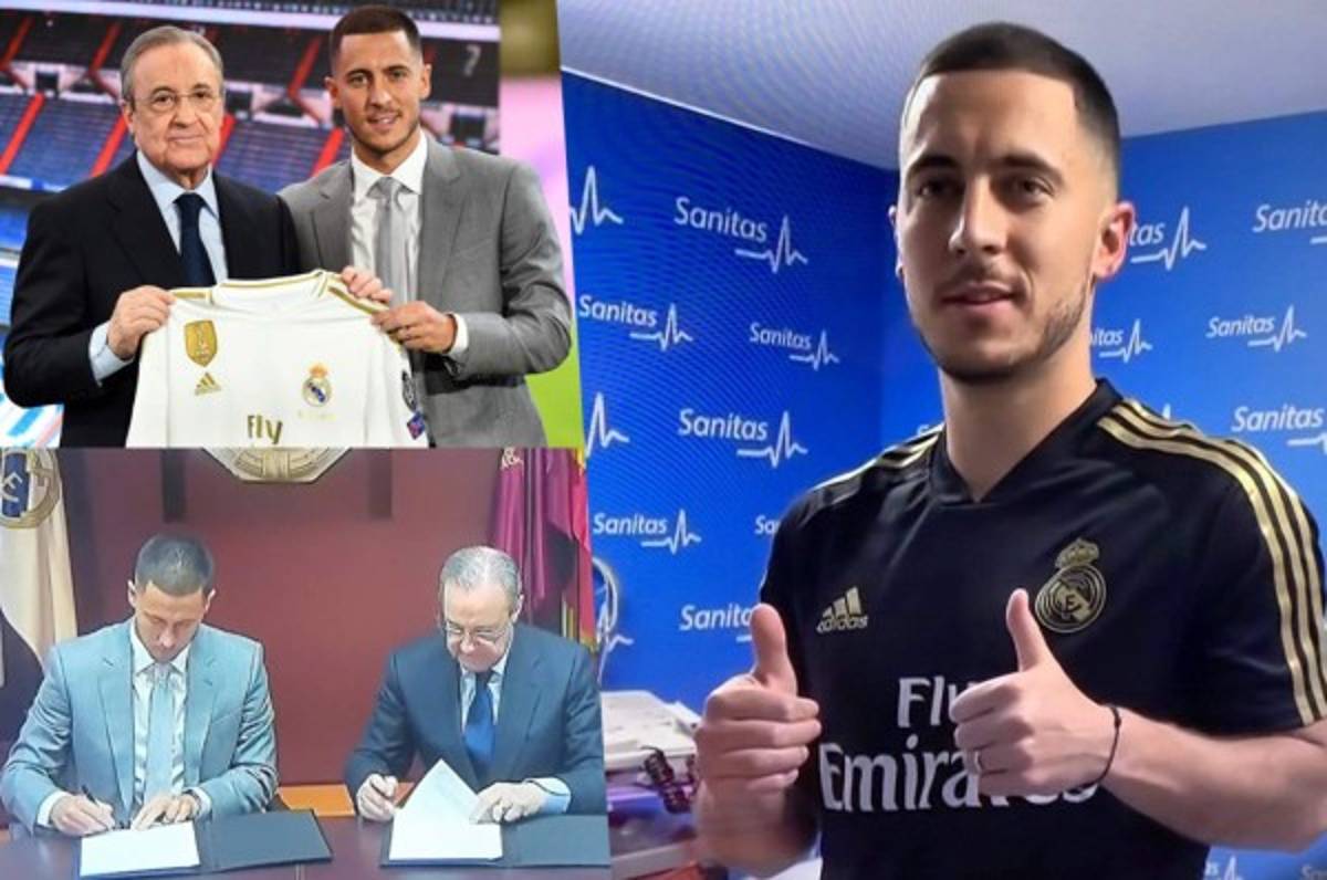 En fotos: Eden Hazard y su primer día como jugador del Real Madrid
