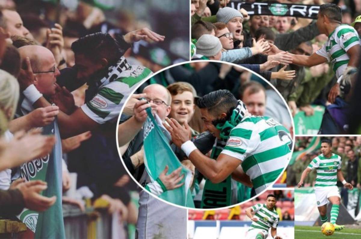 Fotos: La emotiva bienvenida a Emilio Izaguirre: 'Celtic te ama más de lo que creías'