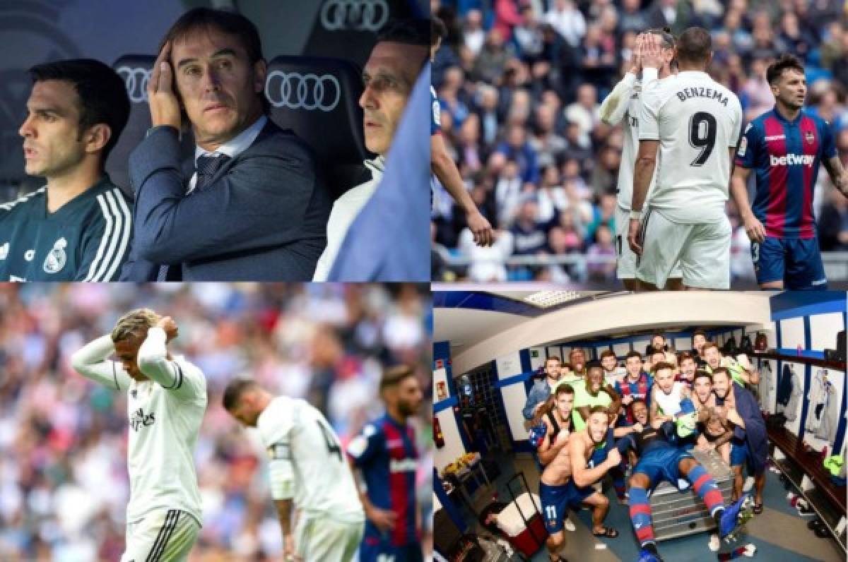 FOTOS: La bronca de Lopetegui y la frustración de los jugadores del Real Madrid