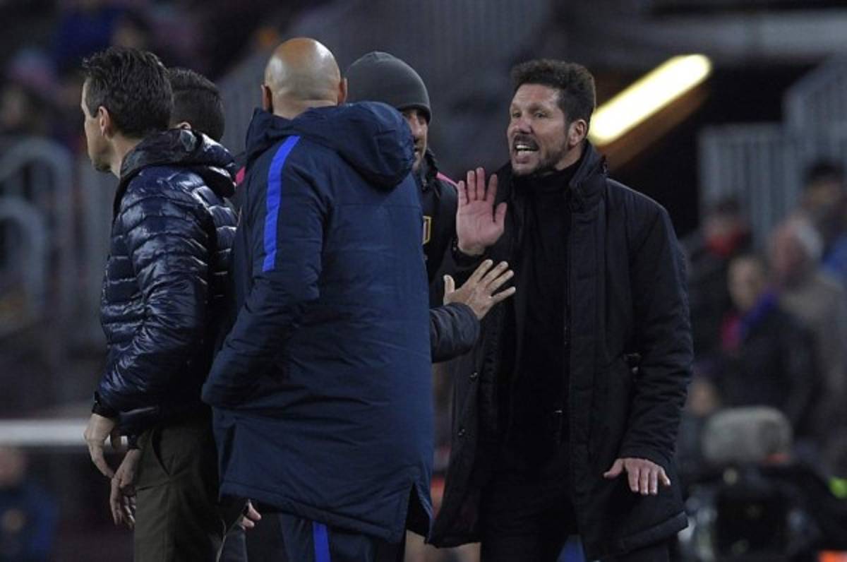 Lo que no viste en TV del empate entre el Barcelona y el Atlético de Madrid