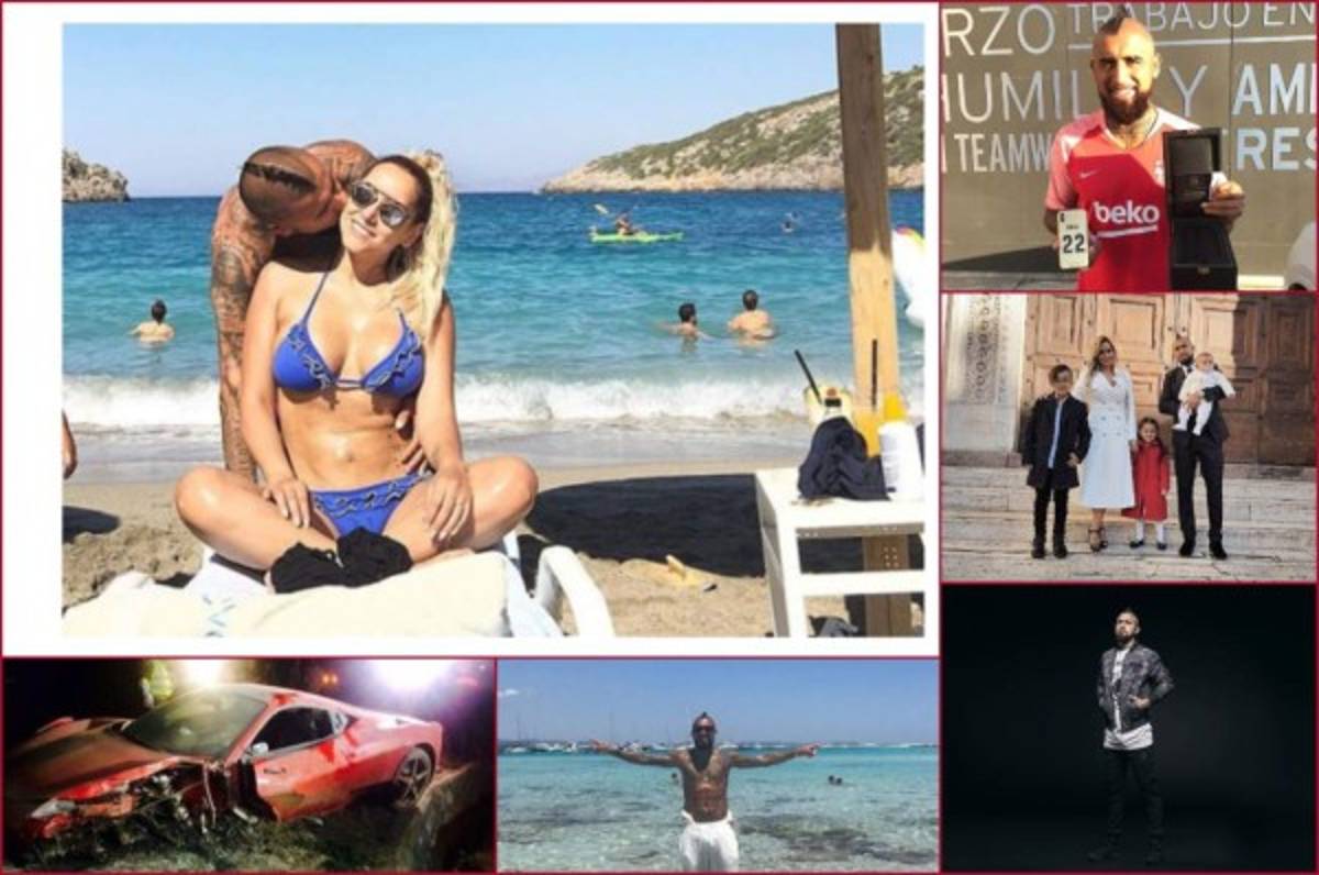 Arturo Vidal: Un 'Rey' rodeado de lujos, viajes y escándalos