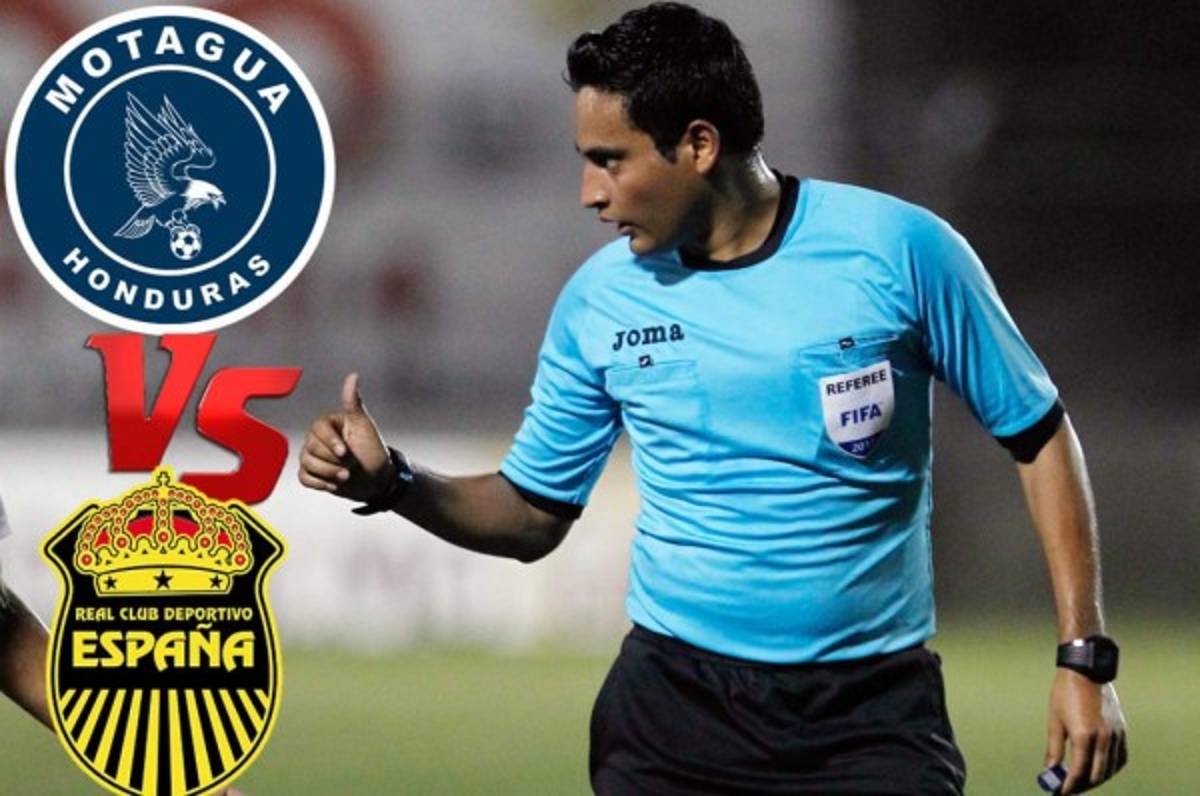 Saíd Martínez, el matemático que pitará la gran final Motagua-Real España