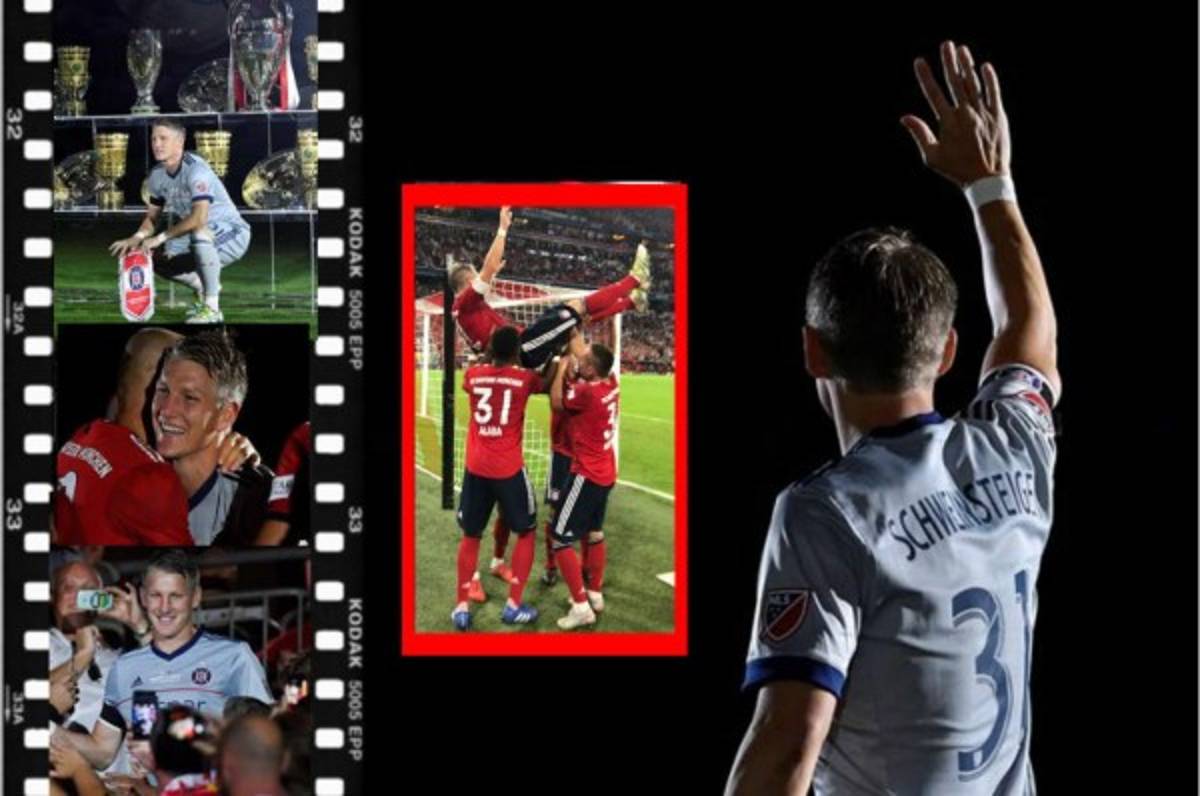 ¡ETERNO! La emotiva despedida del Bayern Munich a Bastian Schweinsteiger en el Allianz Arena