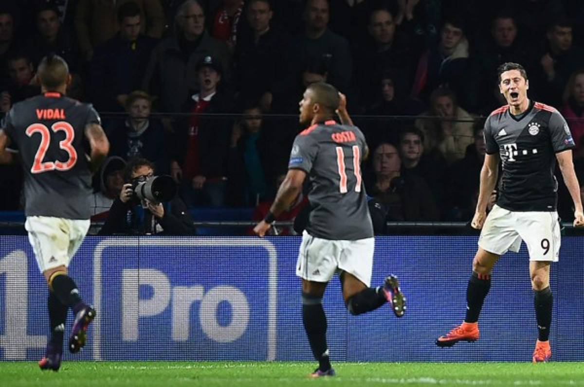 Bayern Munich clasifica a octavos de Champions y entierra al PSV