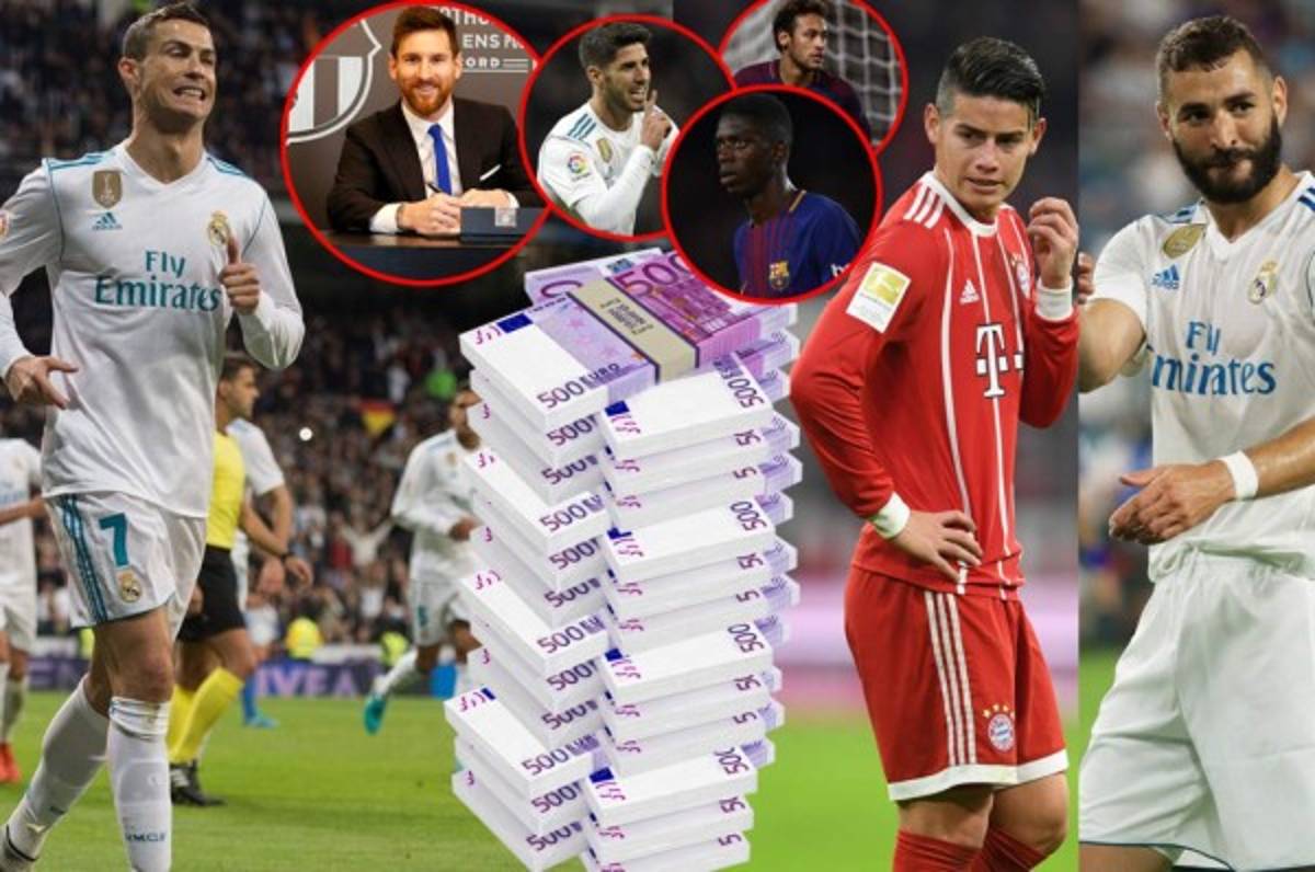 ¡Messi no es el más caro! Las cláusulas de rescisión más altas del fútbol