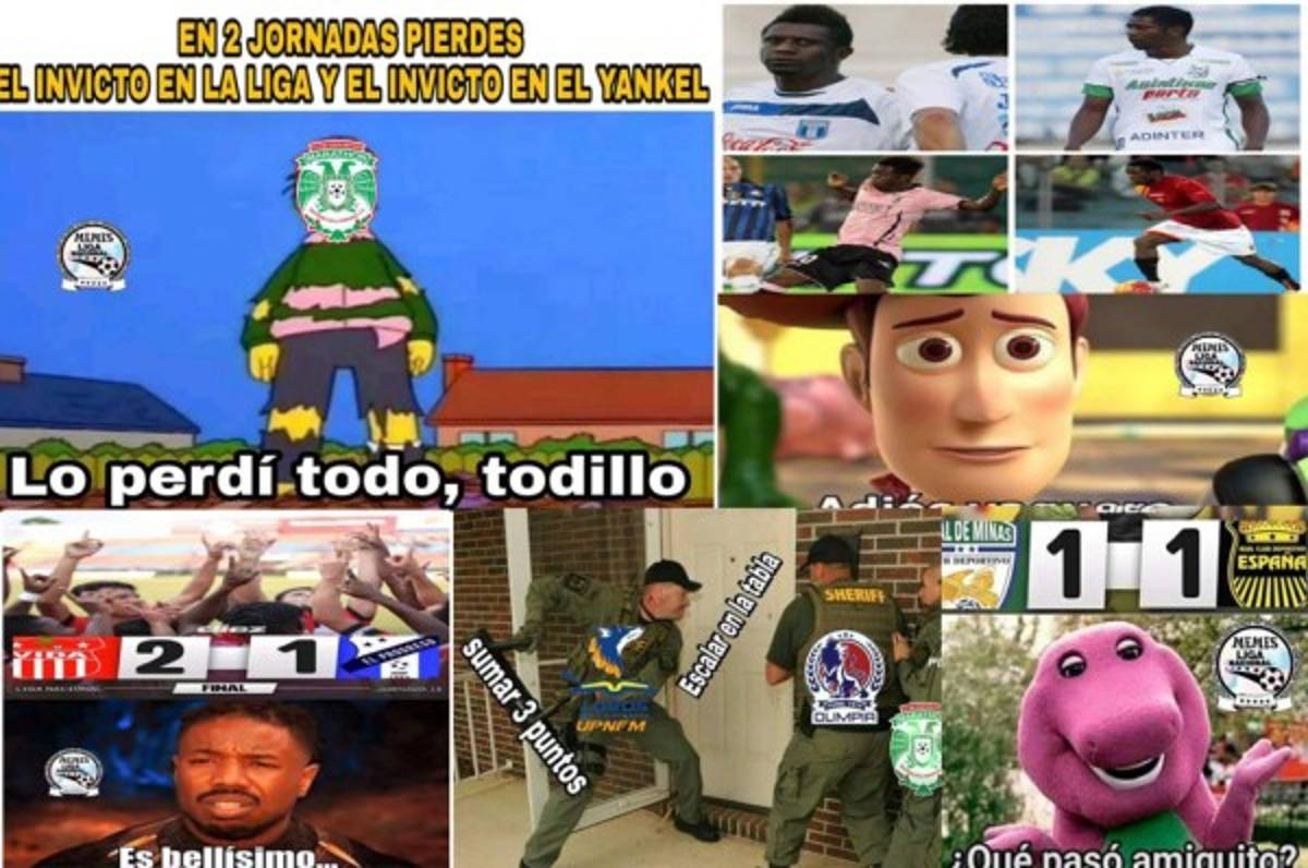 Los memes de la jornada 13 de la Liga Nacional donde destrozan a Marathón