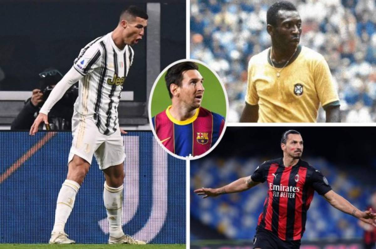 Cristiano Ronaldo superó a Pelé: Así quedó la tabla de máximos goleadores de la historia ¿Y Messi?