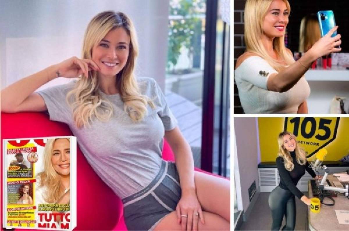 Con otro hombre: Diletta Leotta, 'cazada' besándose con el hijo del propietario de la Roma