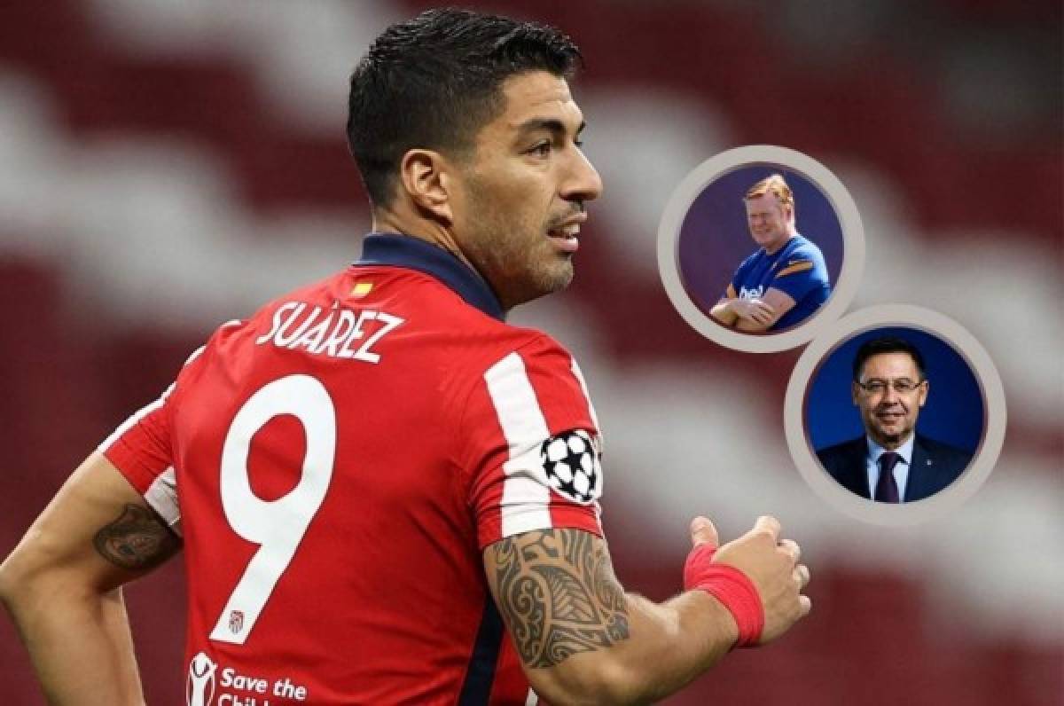 Luis Suárez vuelve a atacar a Ronald Koeman y también al expresidente del Barcelona